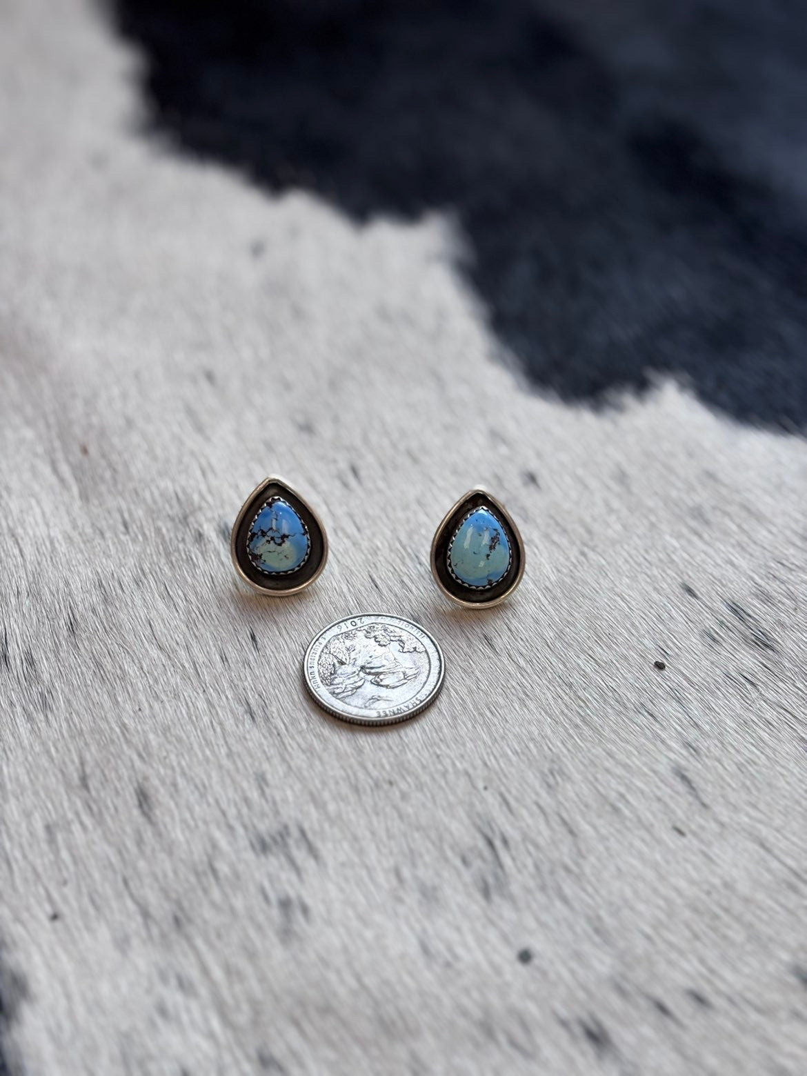 Golden Hills Stud Earring