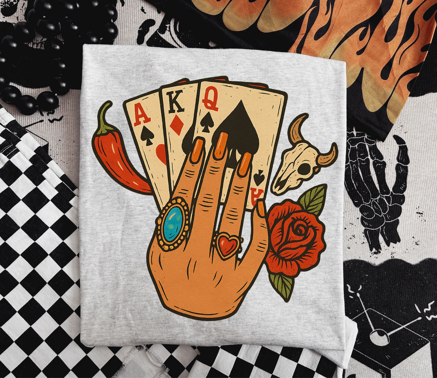 Play Your Hand Graphic Tee