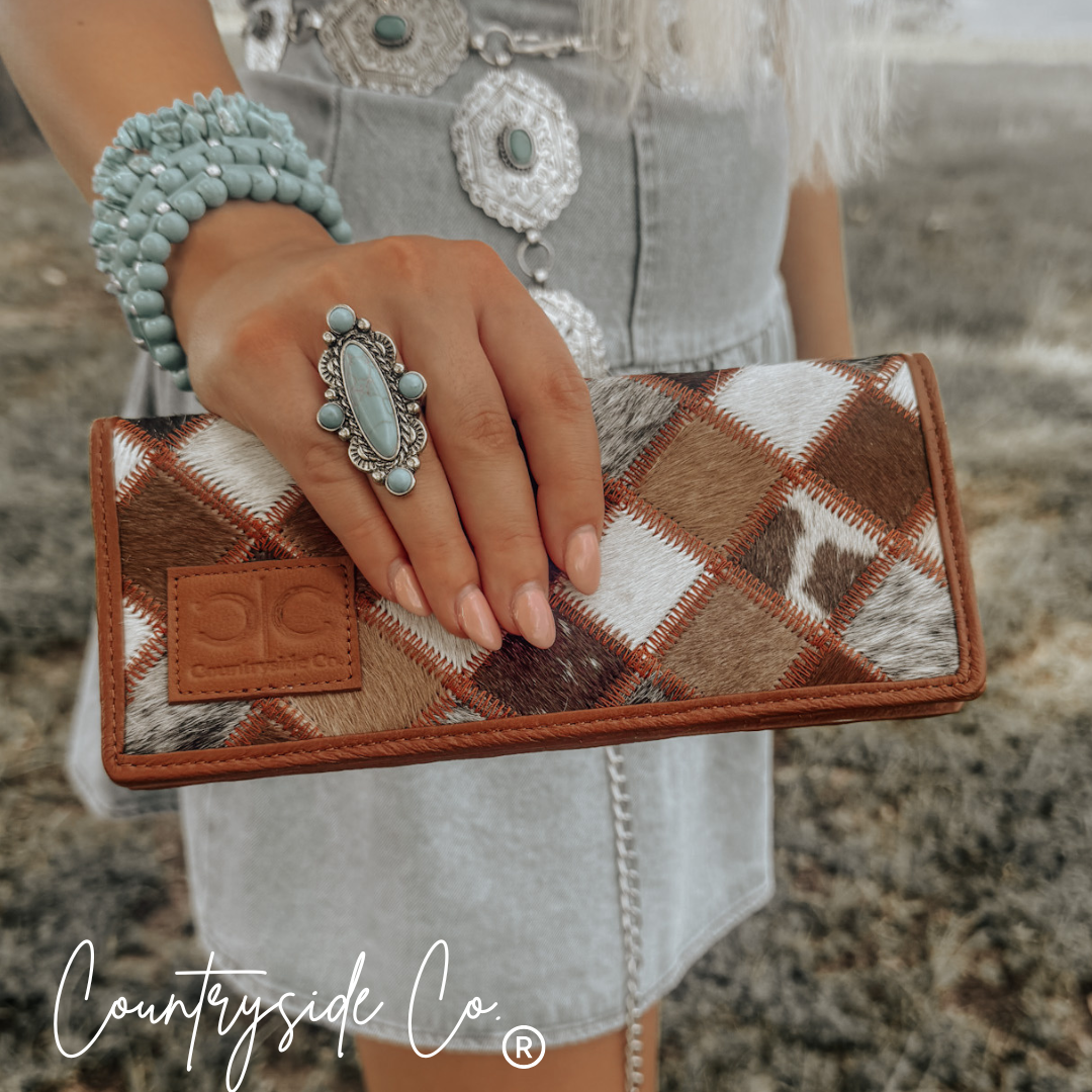 Cattle Chic Wallet by Countryside Co.