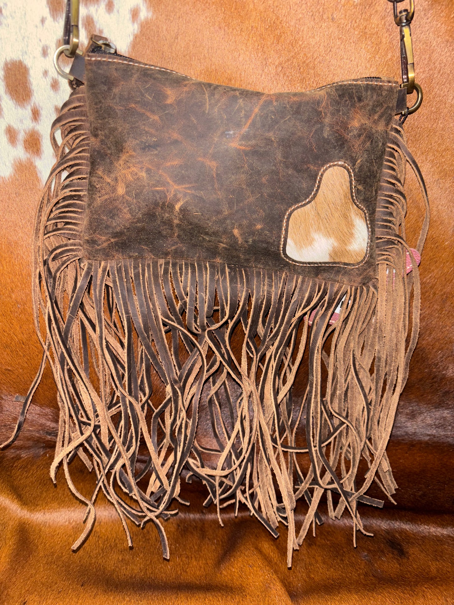 Cow Tag Crossbody