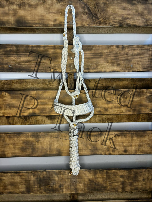 White Mule Tape Halter