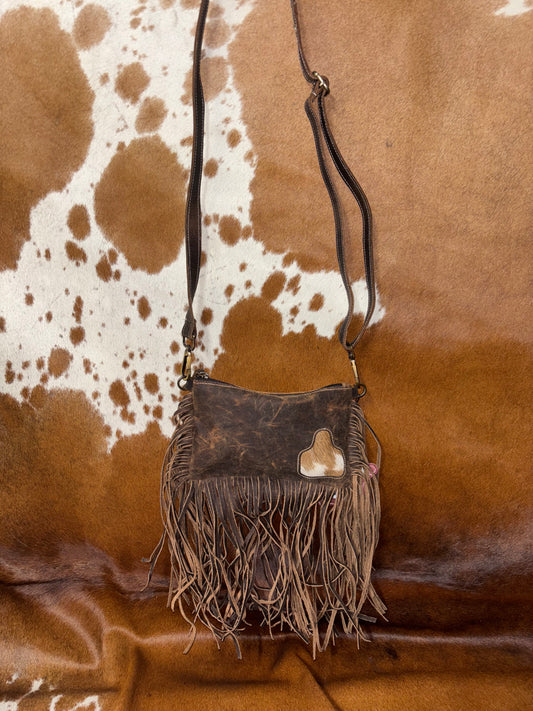 Cow Tag Crossbody