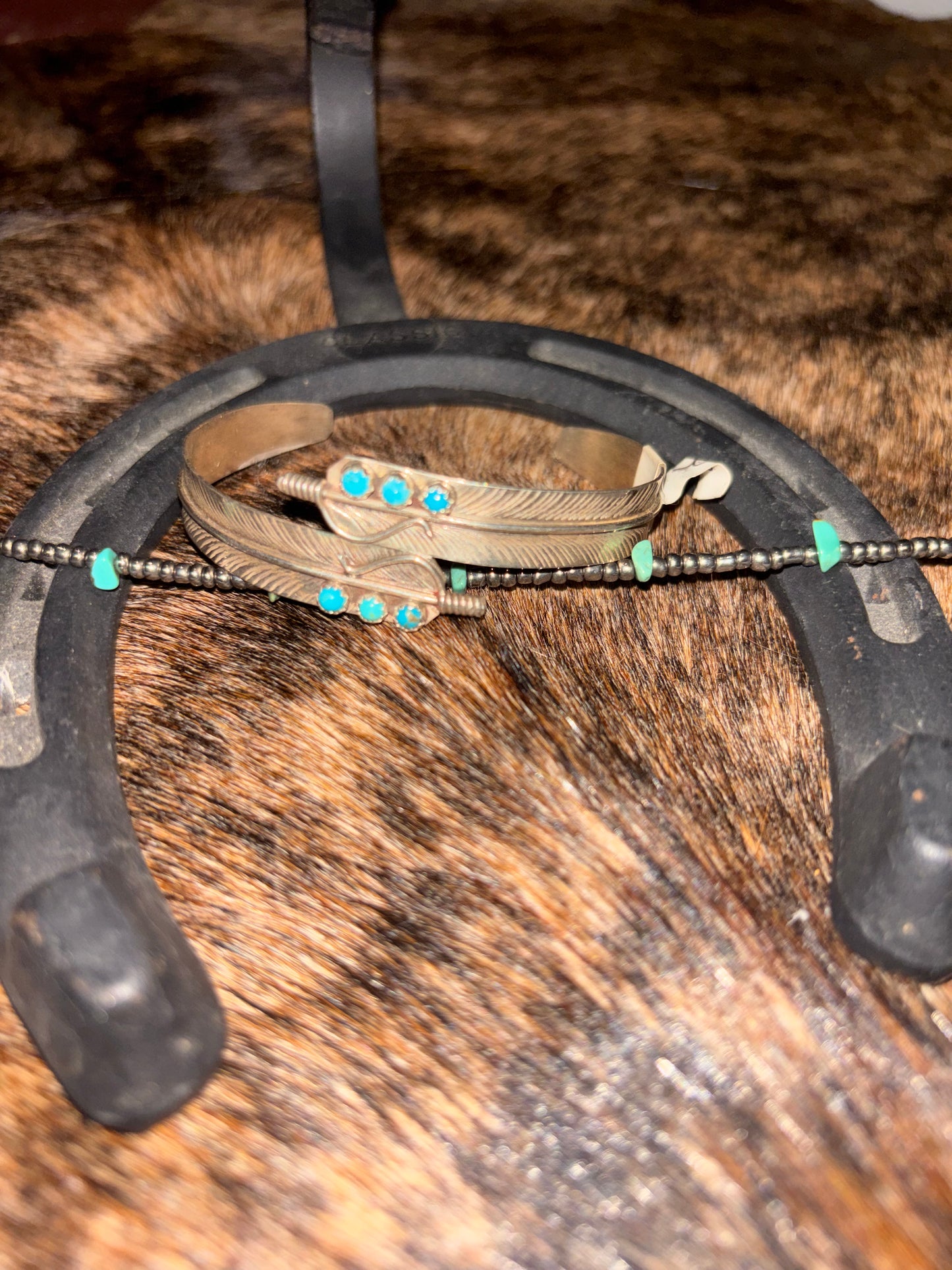 Sterling Silver Feather Cuff