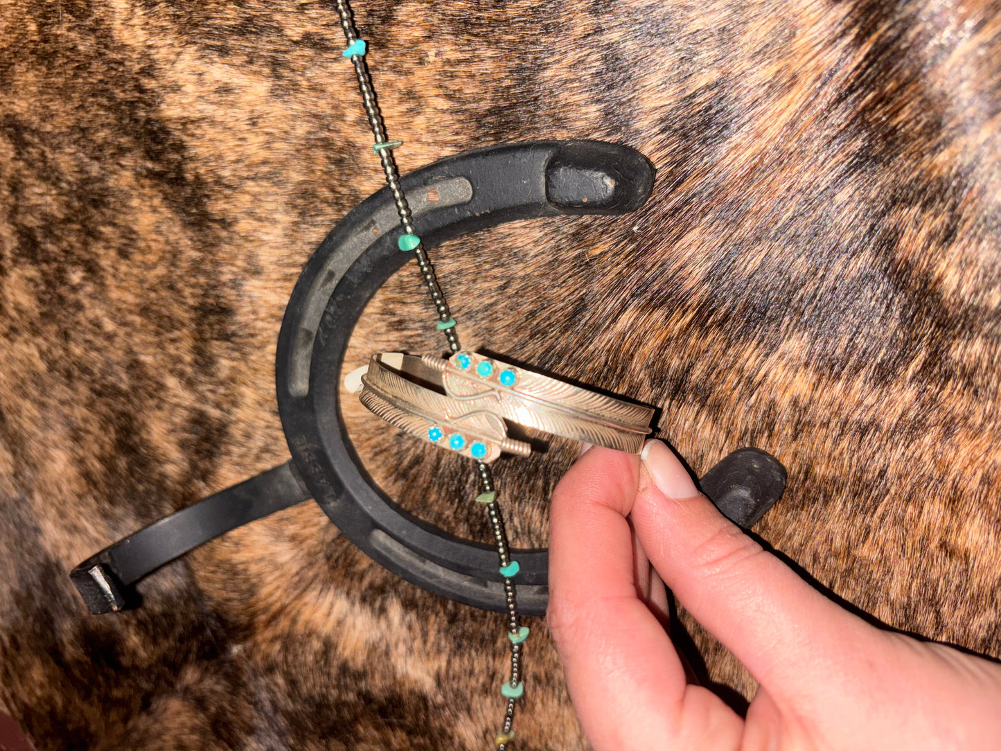 Sterling Silver Feather Cuff