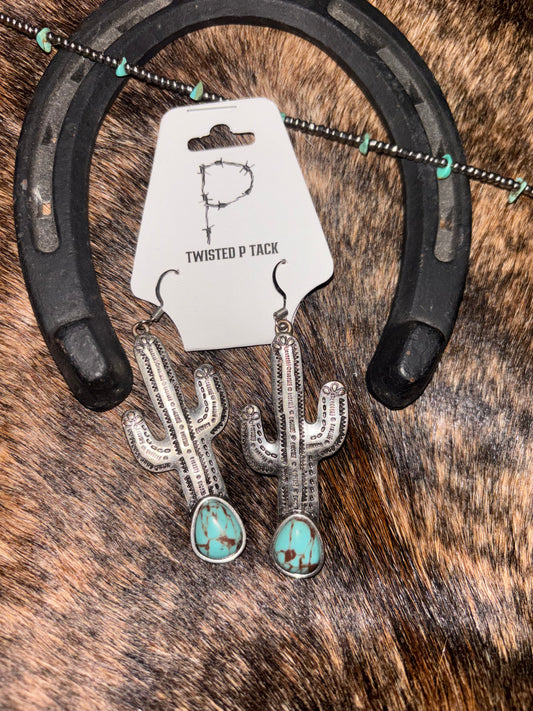 Cactus Earrings