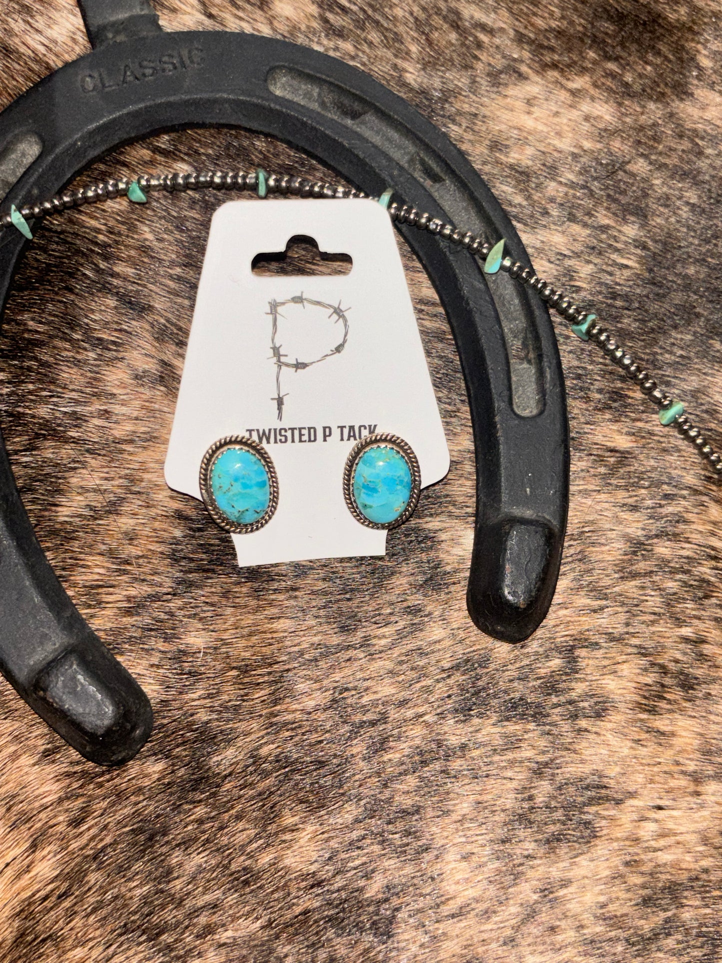 HADA #8 Turquoise Earrings
